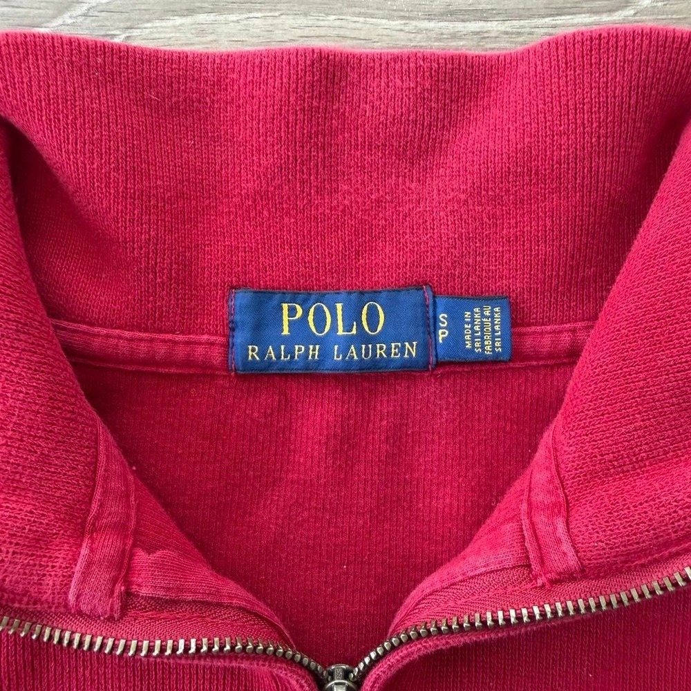 Red Polo Ralph Lauren quarter zip View 6